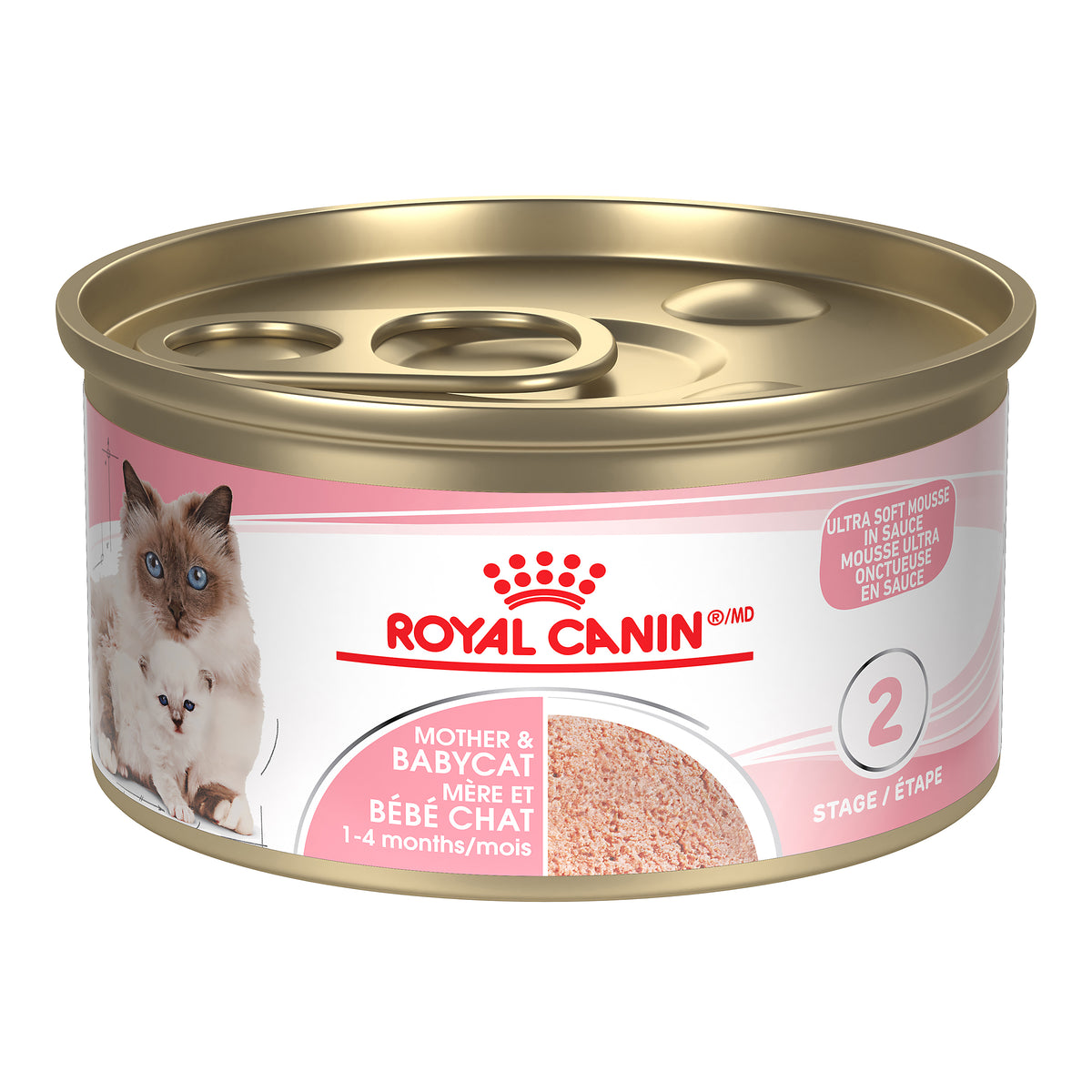 Mère et bébé chat mousse ultra tendre Royal Canin - nourriture humide pour chat
