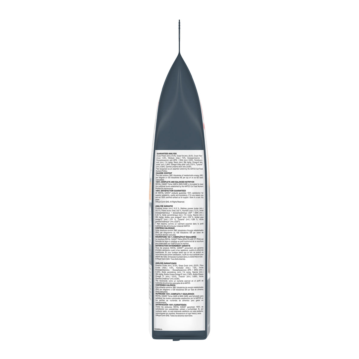 Nourriture soin pelage et peau pour chat 2,7 kg