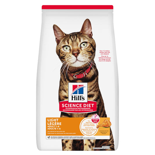 Légère adulte poulet - nourriture sèche pour chat