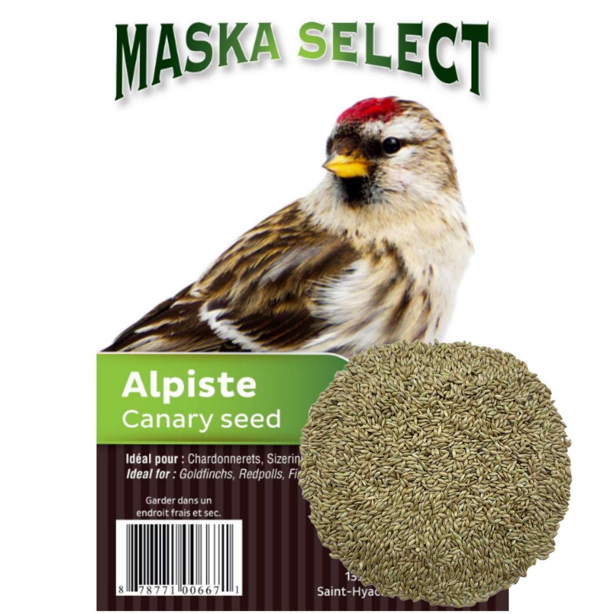 Alpiste Maska - nourriture pour oiseaux sauvages