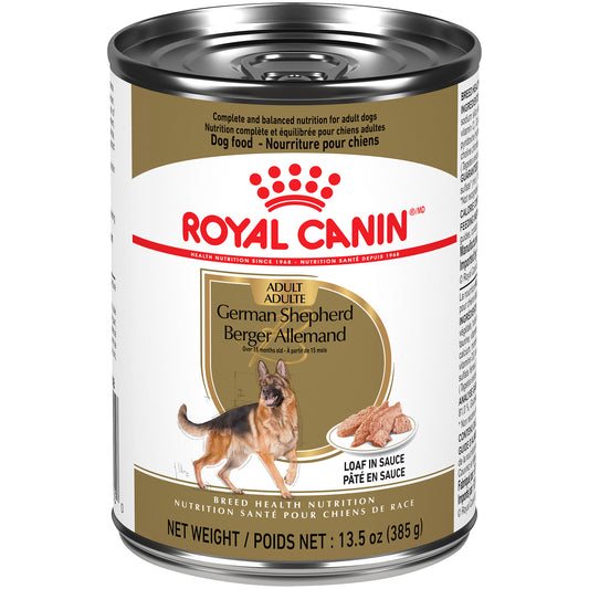 Berger allemand pâté en sauce - nourriture humide pour chien 385 g