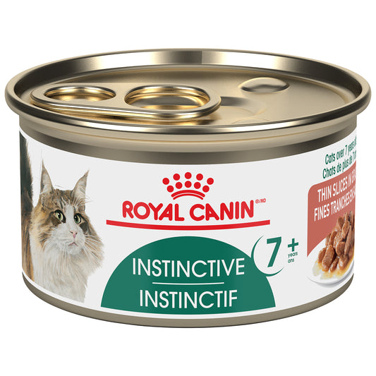 Instinctif 7+ fines tranches en sauce - nourriture humide pour chat 85 g