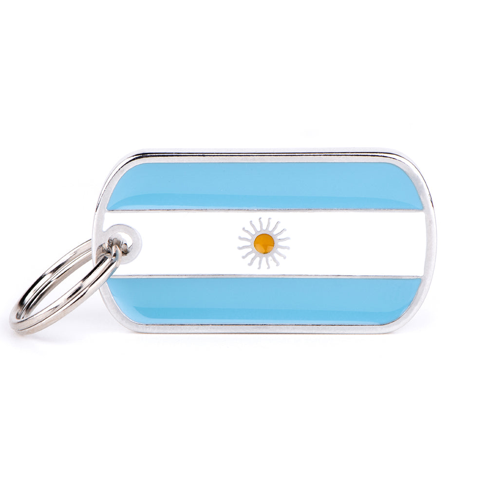 Médaille drapeau Argentine