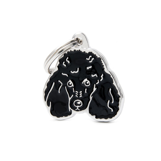 Médaille Caniche noir