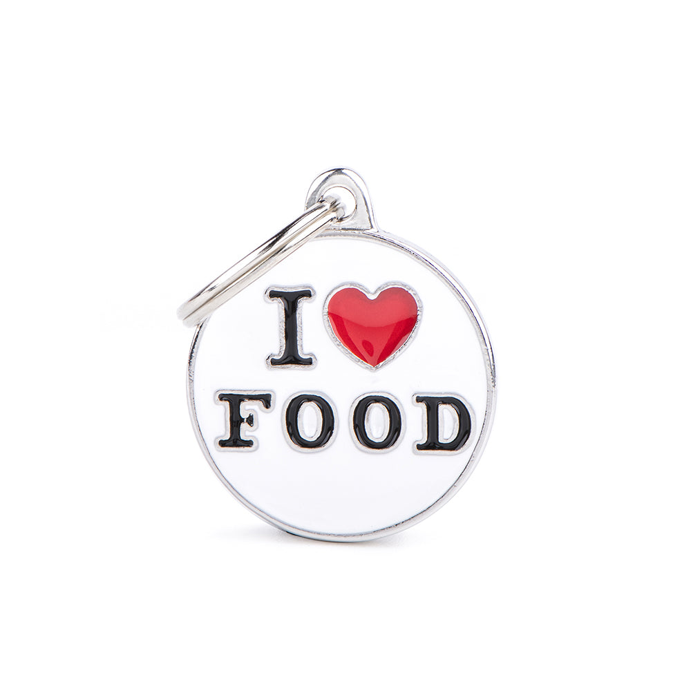 Médaille I Love Nourriture Charms - MyFamily