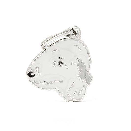 Médaille Bedlington terrier