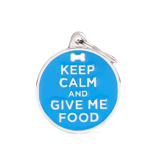 Médaille Keep Calm/Food Charms