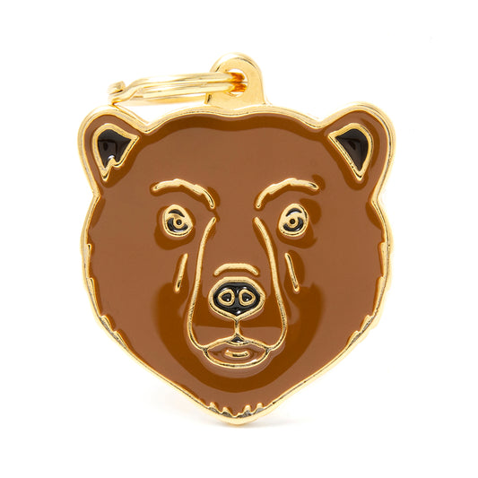 Médaille ours brun