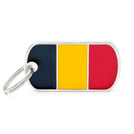 Médaille drapeau Belgique