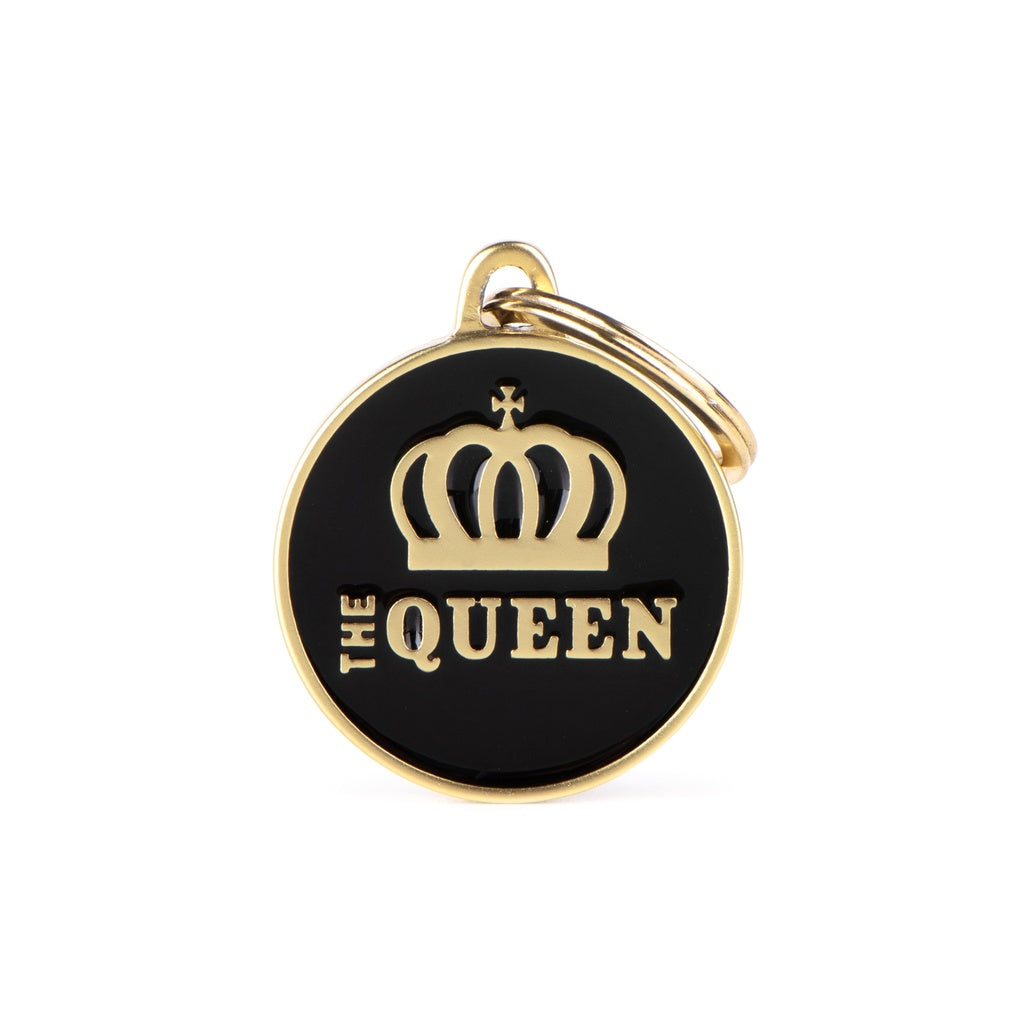 Médaille The Queen Charms or satiné - MyFamily