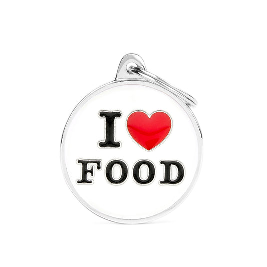 Médaille I Love Nourriture Charms - MyFamily