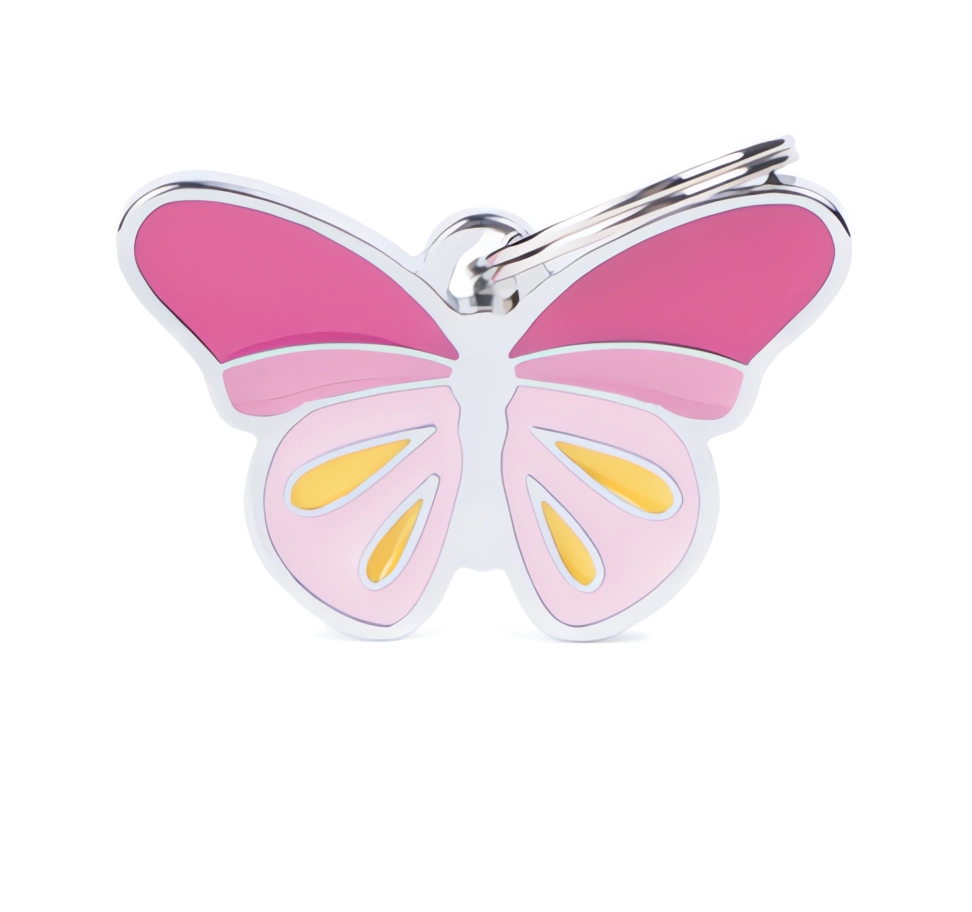 Médaille papillon Charms