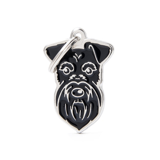 Médaille Schnauzer noir