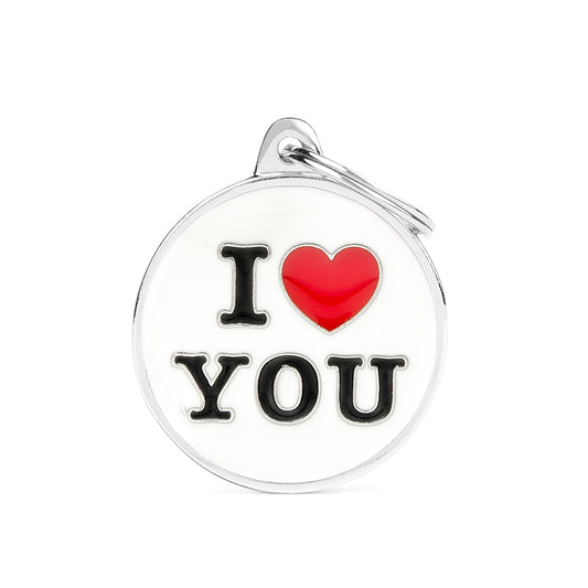 Médaille I Love You Charms - MyFamily