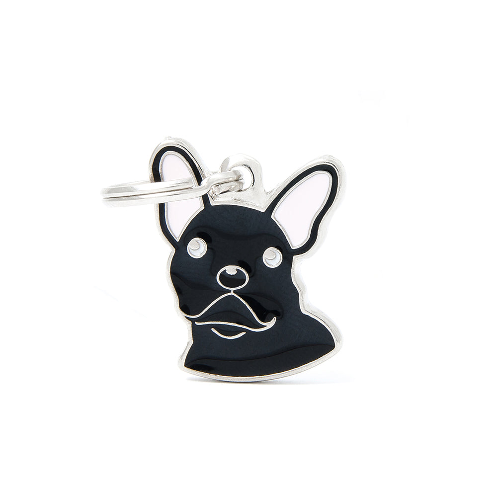 Médaille Bouledogue français noir