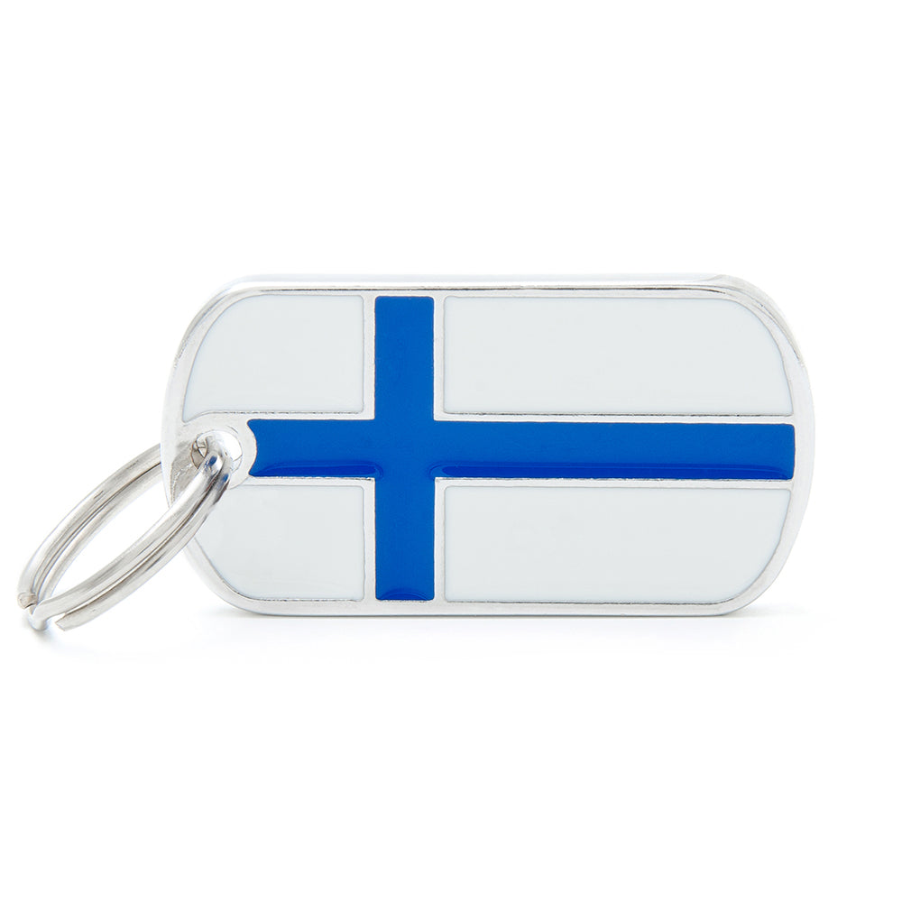 Médaille drapeau Finlande