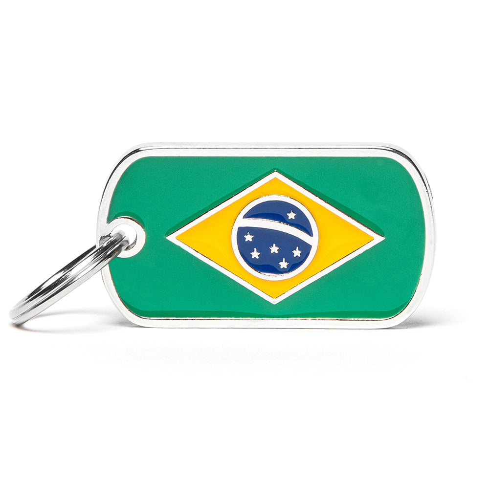 Médaille drapeau Brésil