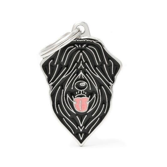 Médaille Terrier noir russe