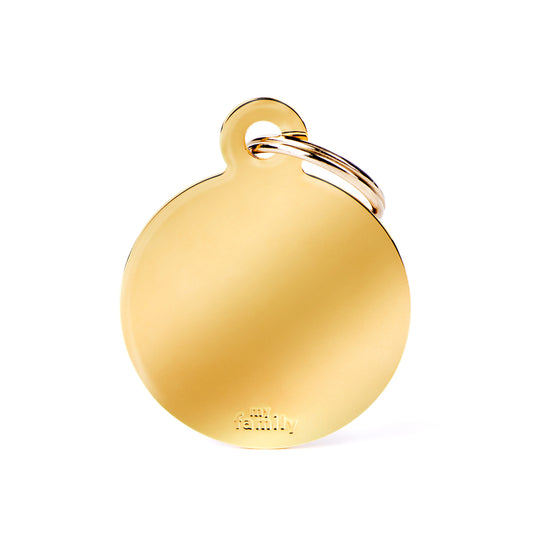 Médaille cercle or - MyFamily