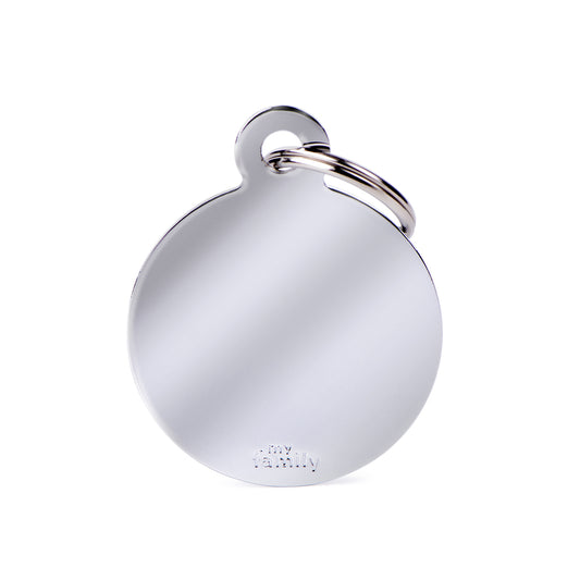 Médaille cercle Chrome - MyFamily