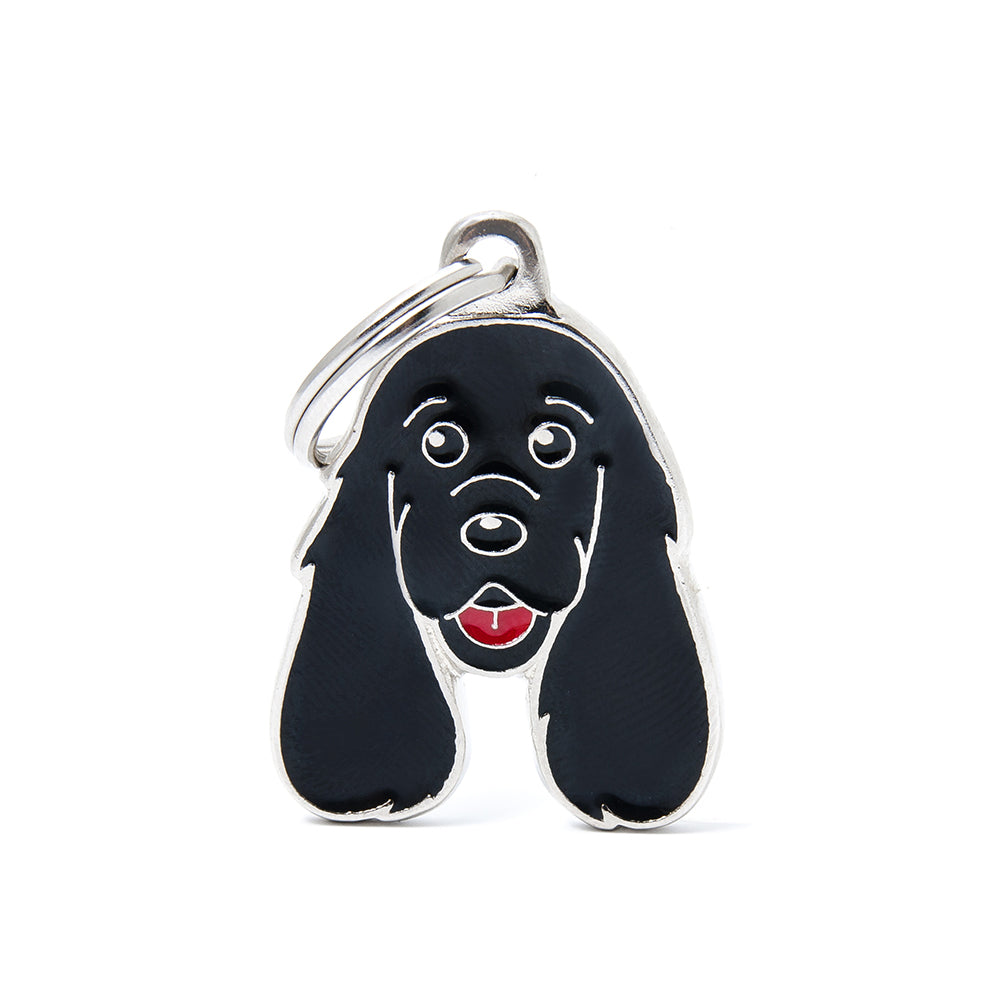 Médaille Cocker noir