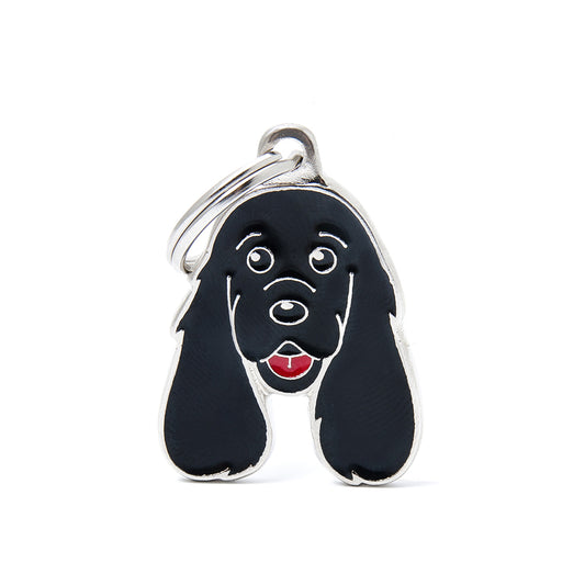 Médaille Cocker noir