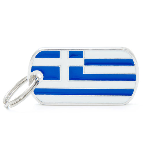 Médaille drapeau Grèce