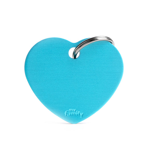 Médaille coeur Aluminium - MyFamily