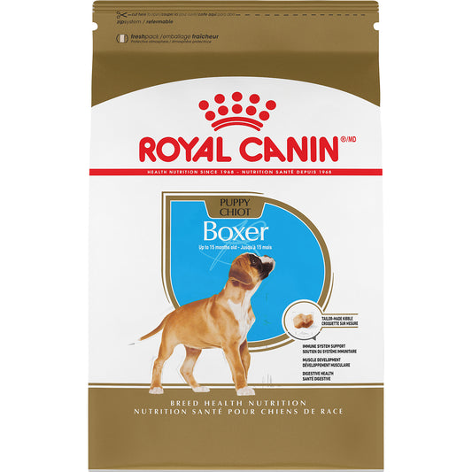 Boxer chiot - nourriture sèche pour chien 13,6 kg