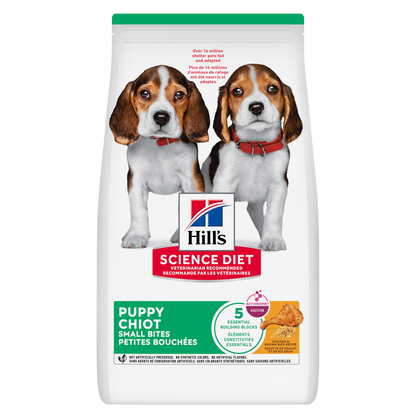 Chiot petites bouchées poulet et riz - nourriture sèche pour chien