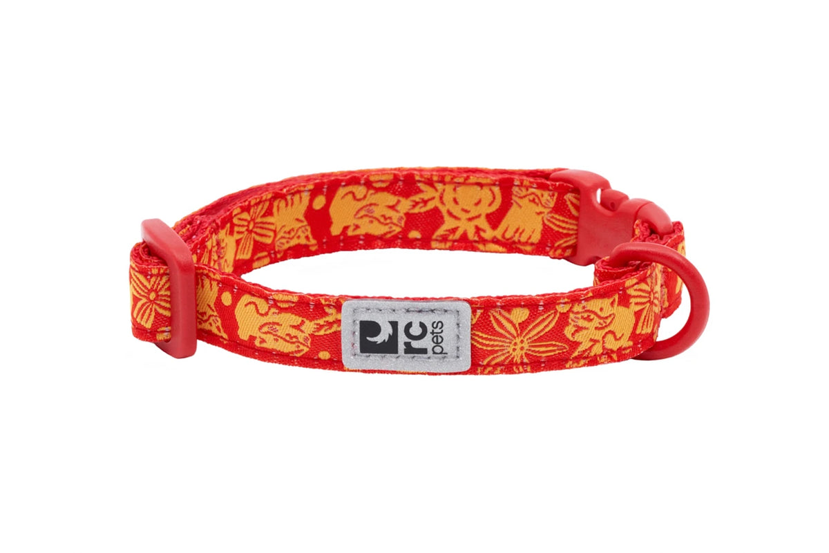 Collier sécuritaire à motifs pour chats