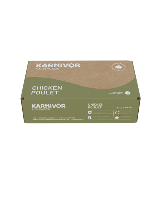 Poulet - nourriture crue pour chien