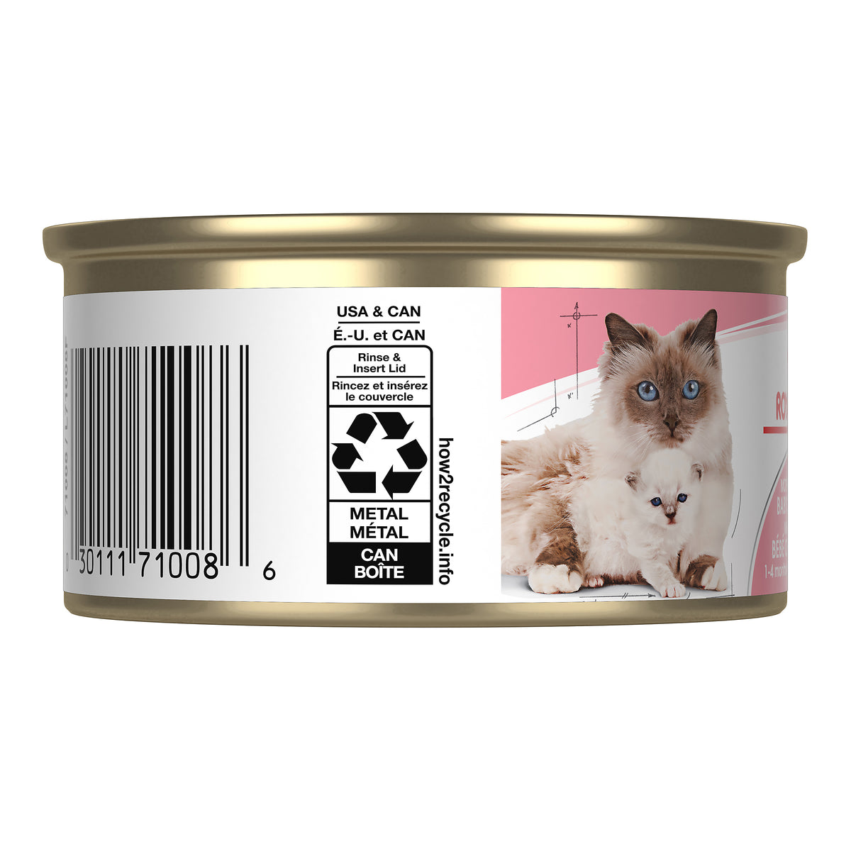 Mère et bébé chat mousse ultra tendre Royal Canin - nourriture humide pour chat