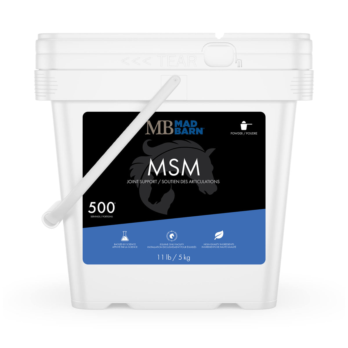 Supplément de MSM pour cheval - Mad Barn
