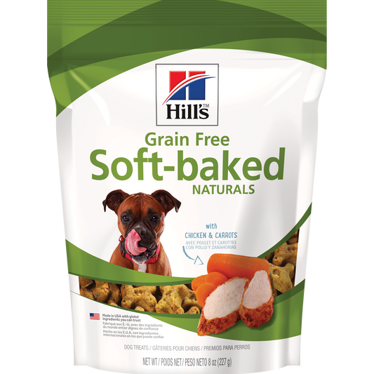 Gâteries pour chiens Soft-Baked Naturals sans grains avec poulet et carottes 227 g