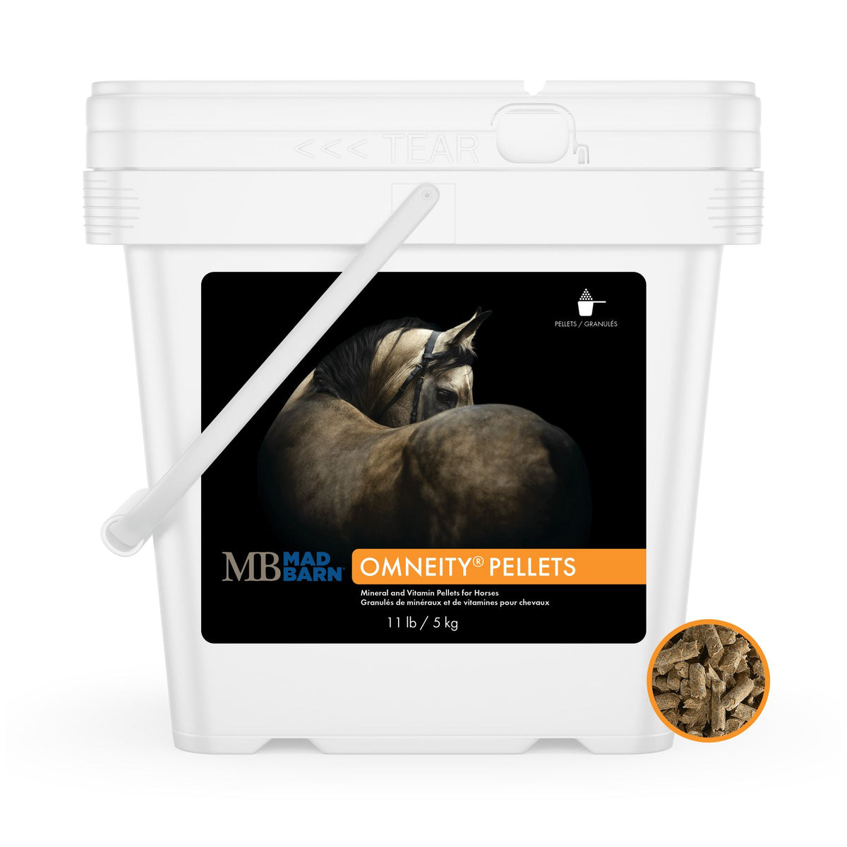 Supplément vitamines et minéraux Omneity en cubes Mad Barn