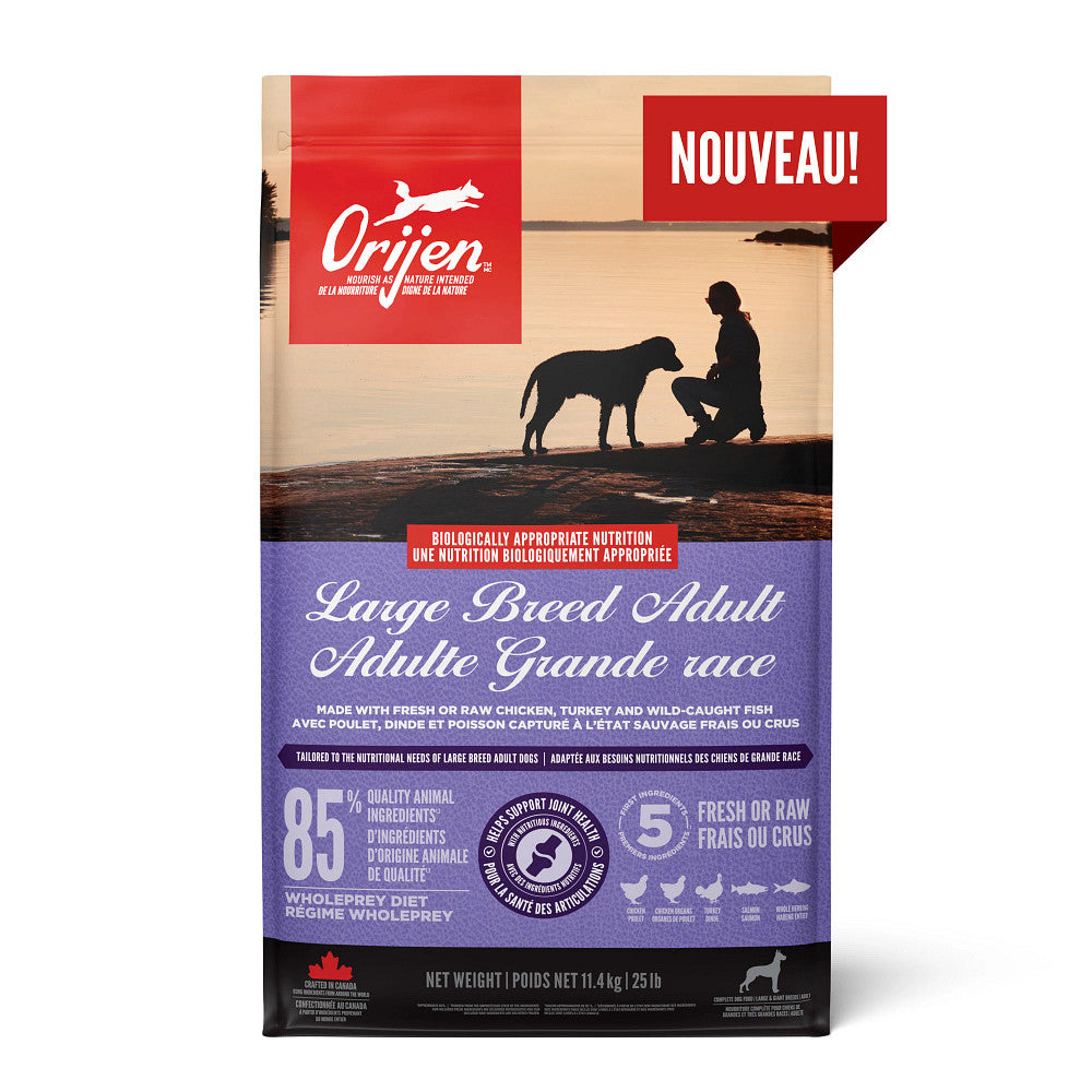 Adulte grande race - nourriture sèche pour chien 11,4 kg