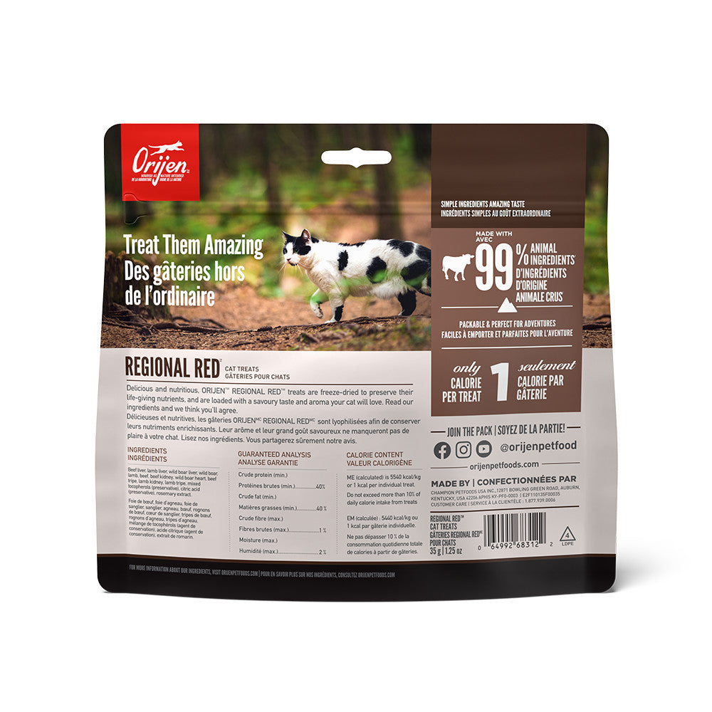 Gâteries lyophilisées Regional Red - gâteries pour chat 35 g
