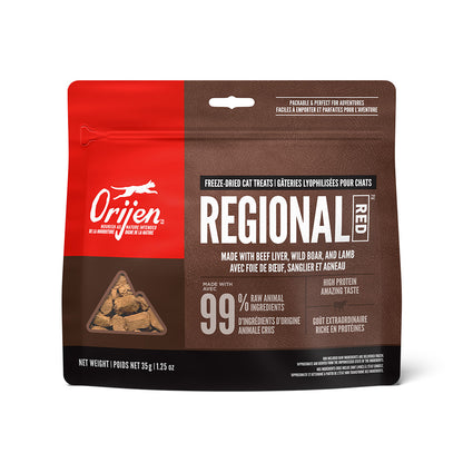 Gâteries lyophilisées Regional Red - gâteries pour chat 35 g
