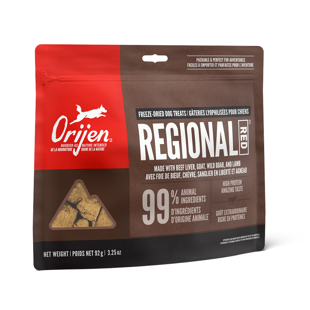 Gâteries lyophilisées Regional Red - gâteries pour chien 92 g