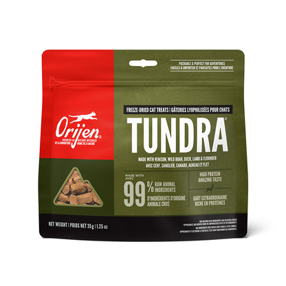 Gâteries lyophilisées Tundra - gâteries pour chat 35 g