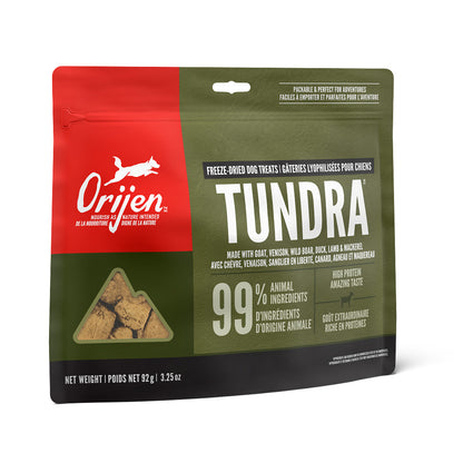 Gâteries lyophilisées Tundra - gâteries pour chien 92 g