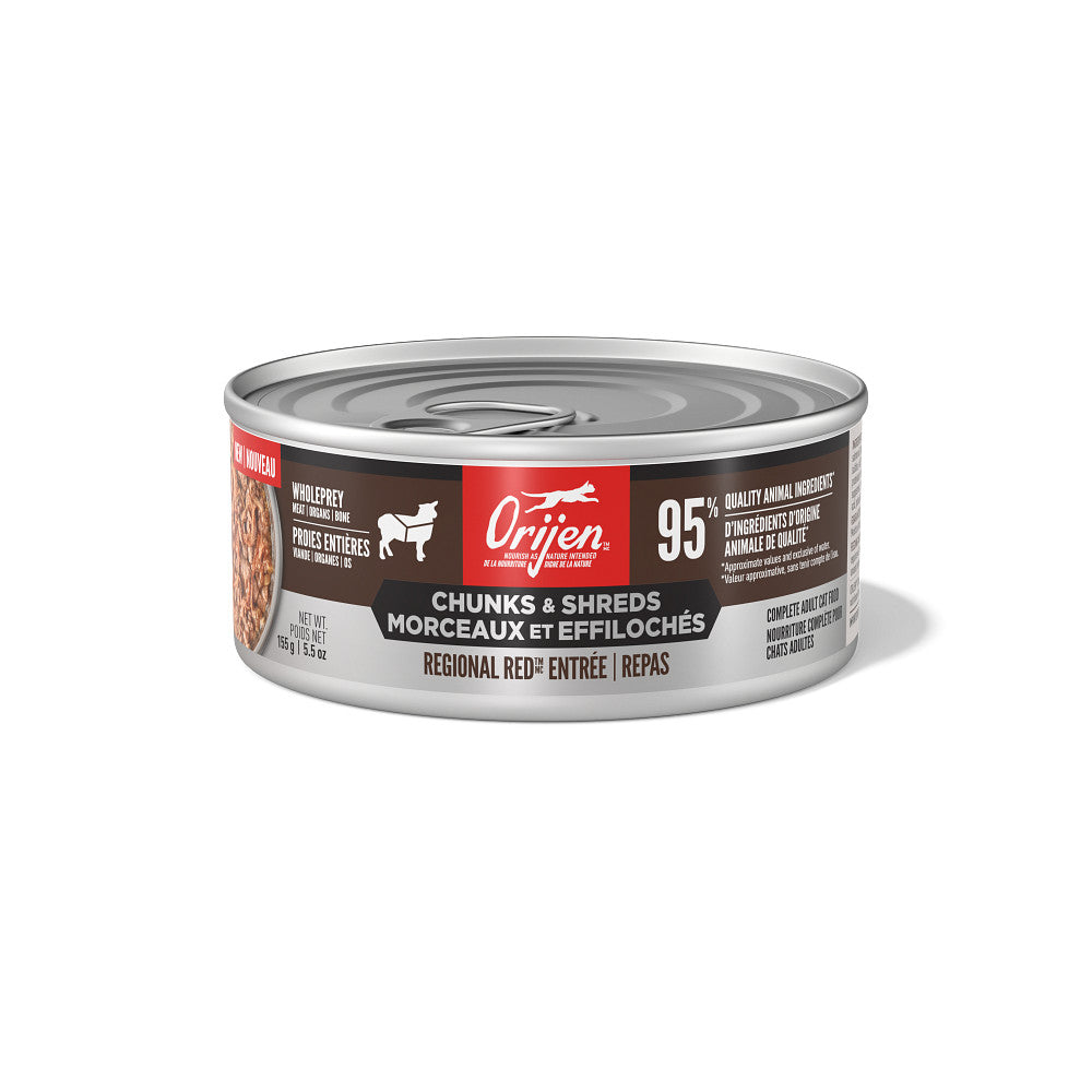 Morceaux et effilochés repas Regional Red - nourriture humide pour chat 155 g