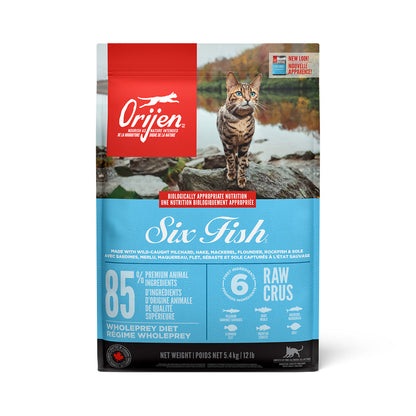 Six Fish - nourriture sèche pour chat