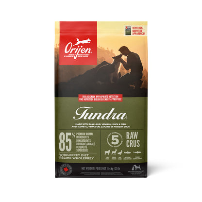 Tundra - nourriture sèche pour chien 11,4 kg