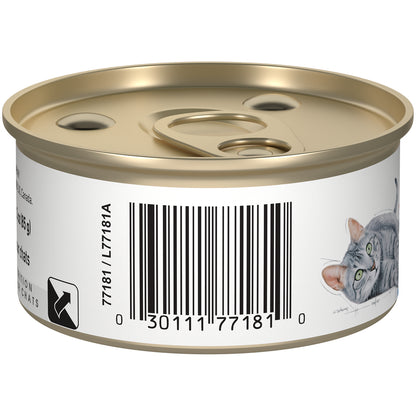 Émincé en sauce intérieur 7+ pour chat 85 g