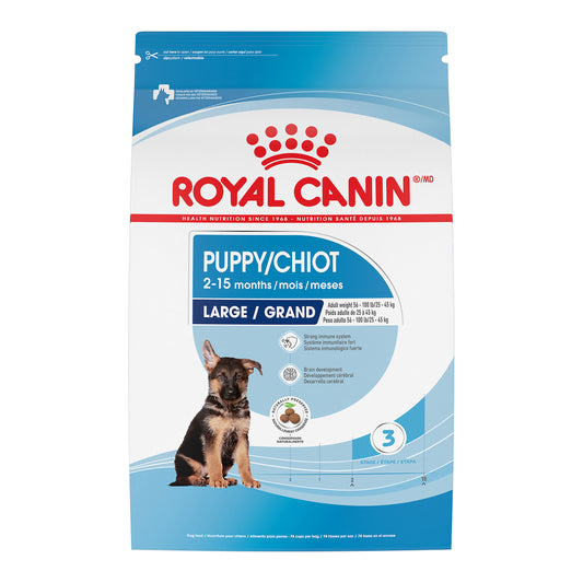 Grand chiot - nourriture sèche pour chien