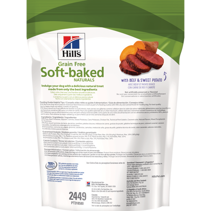 Gâteries pour chiens Soft-Baked Naturals sans grains avec bœuf et patates douces 227 g
