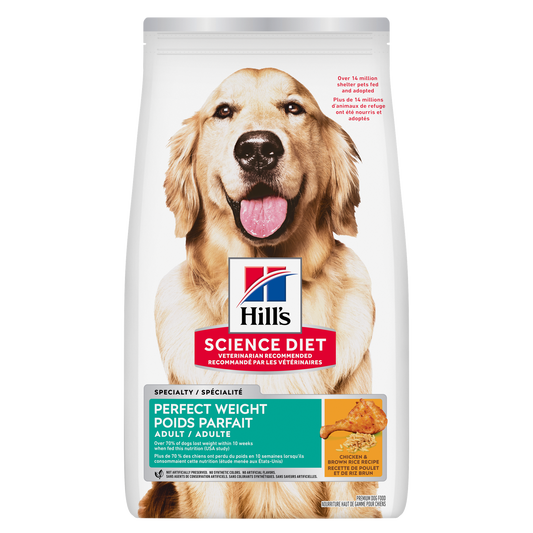 Poids parfait adulte poulet - nourriture sèche pour chien