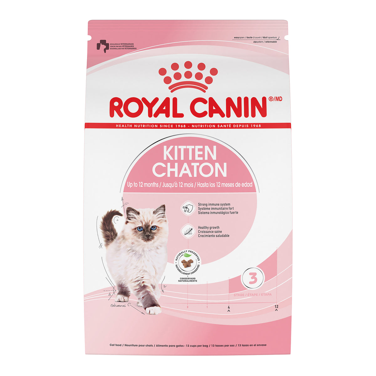 Chaton - nourriture sèche pour chat